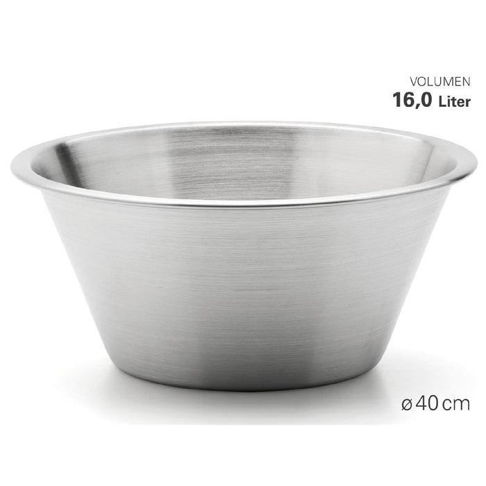 Weis Schüssel "Gastro +" aus Edelstahl Ø 40 cm