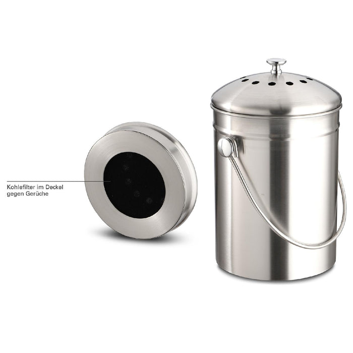 Weis Biomüll-Abfalleimer 4,5 L