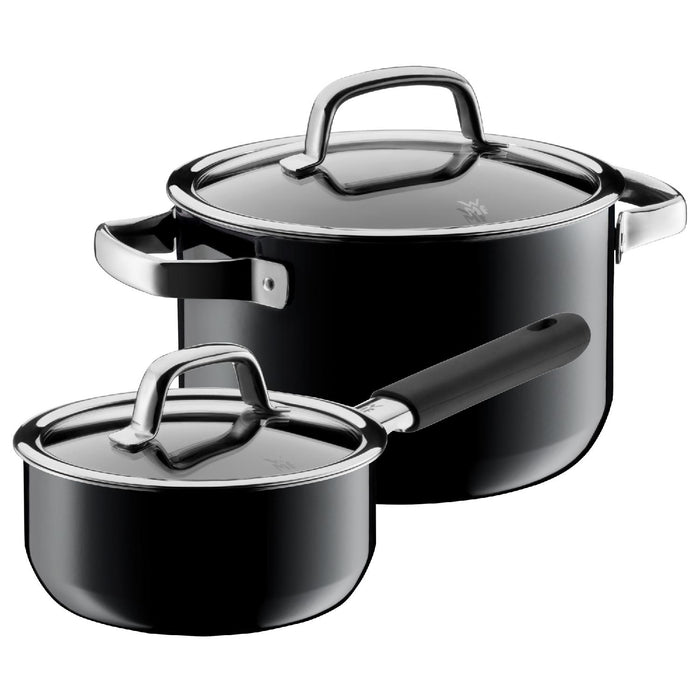WMF 2-teiliges Kochgeschirr-Set Fusiontec Mineral Black