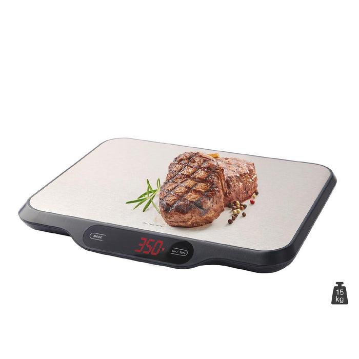 Weis Profi Küchenwaage 15 kg Edelstahl