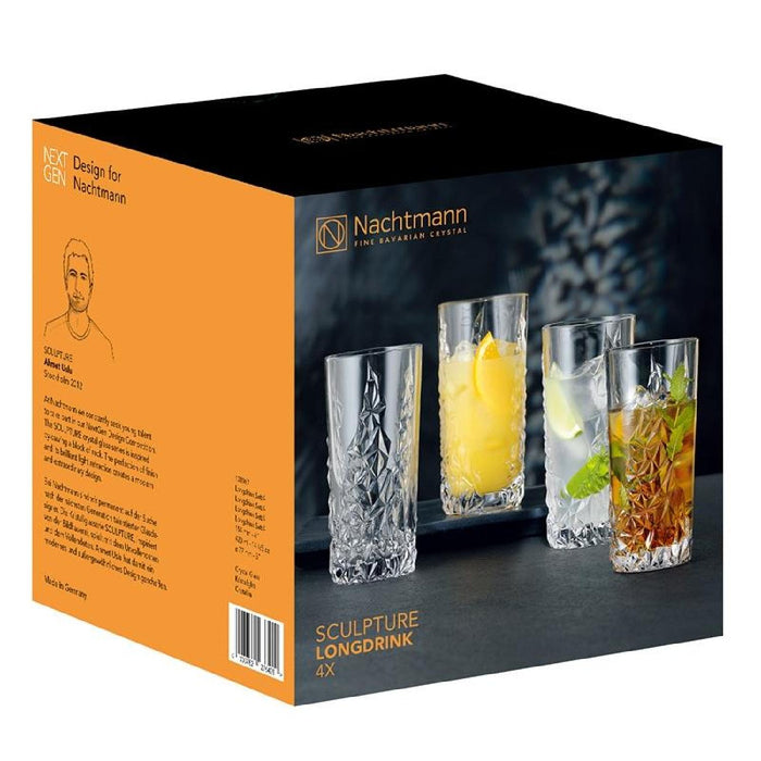 NACHTMANN Sculpture Longdrinkglas, 4er Set
