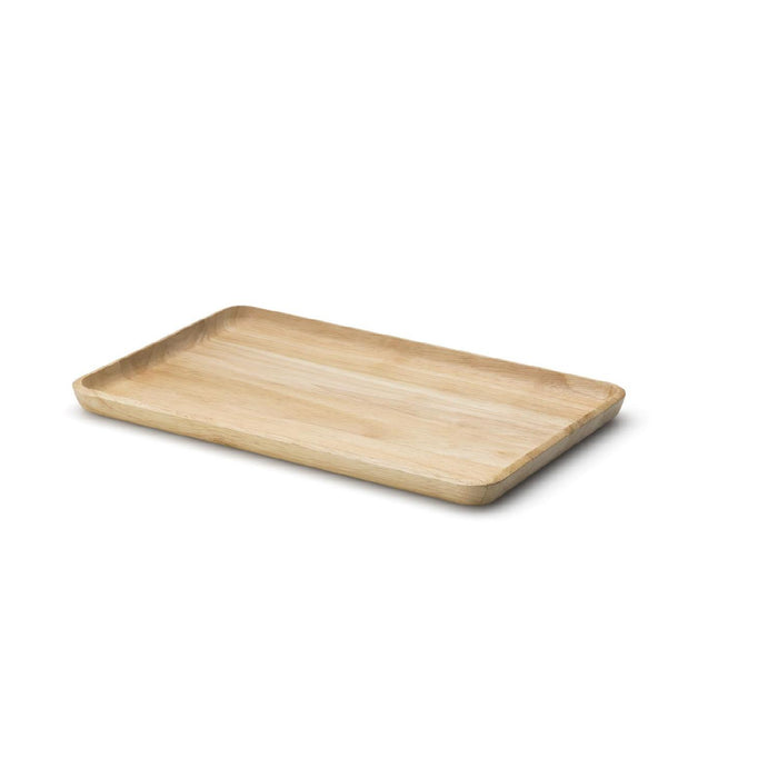 Continenta Tablett rechteckig, Gummibaum