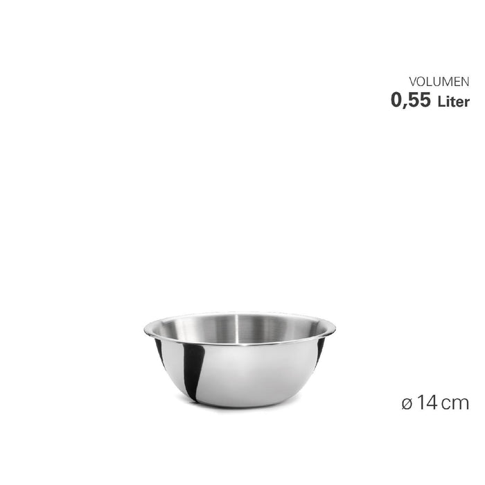 Weis Schüssel "Classic" aus Edelstahl Ø 14 cm