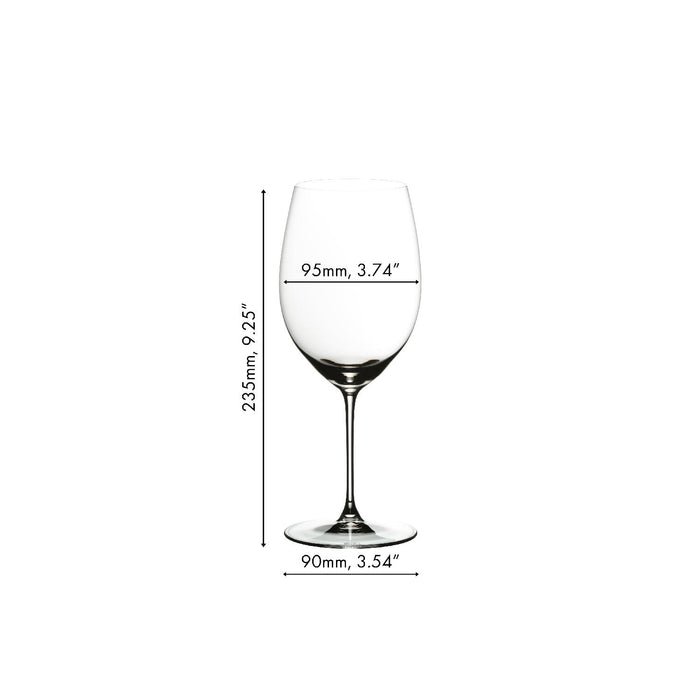 RIEDEL VERITAS PAY 4 GET 6 CABERNET/MERLOT