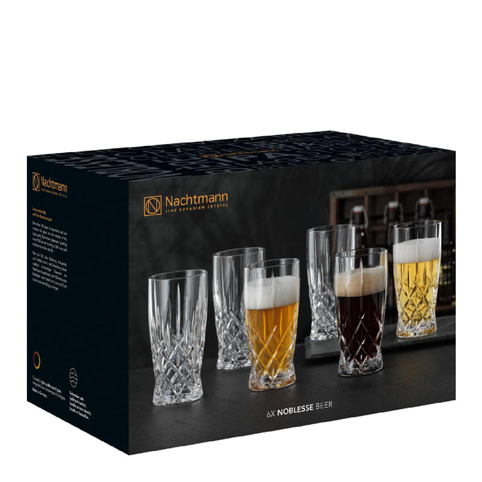 Nachtmann Noblesse Softdrinkglas, Bierglas, 6er-Set