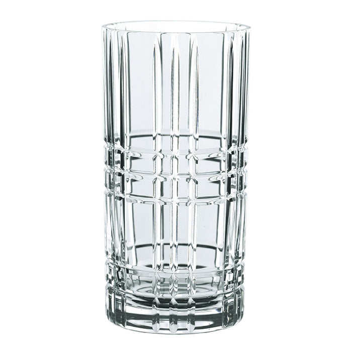 Nachtmann Square Longdrink Ice Cube Set: 2 Longdrinkgläser + 1 Eiswürfelform