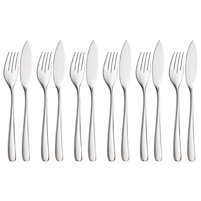 WMF Fischbesteck-Set Vision , 12-teilig