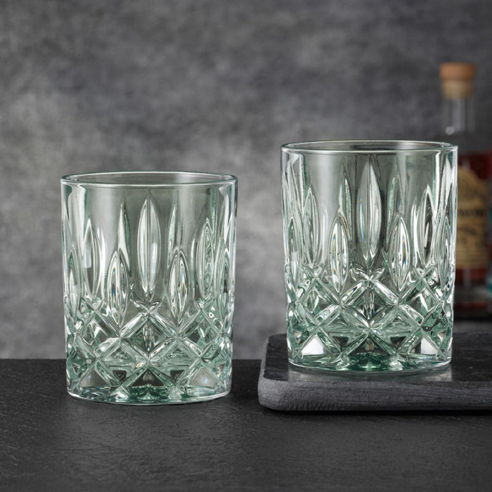 Nachtmann Noblesse Whiskyglas, Whiskybecher mint, 2er-Set