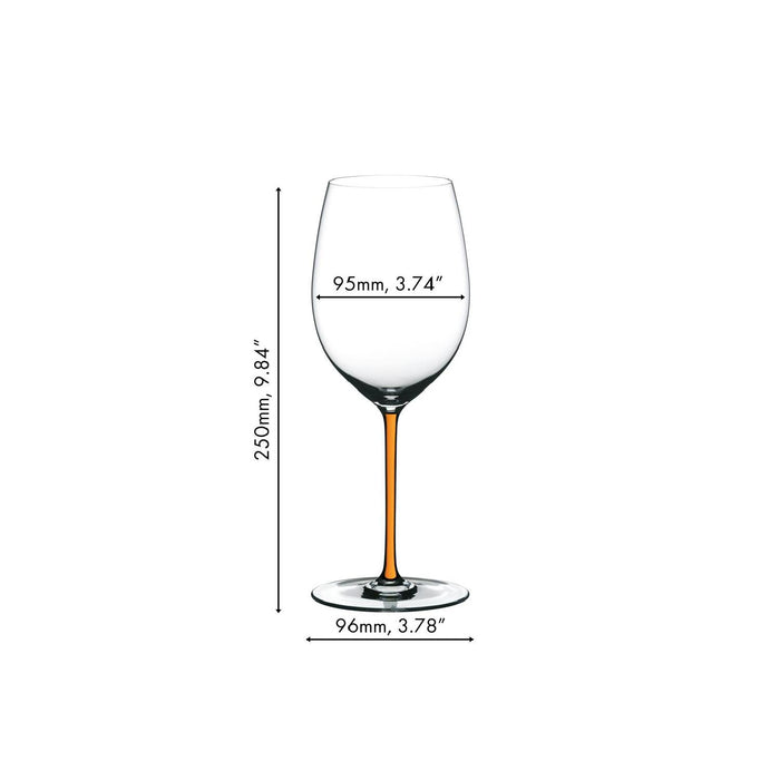 RIEDEL Fatto A Mano Cabernet/Merlot - Orange