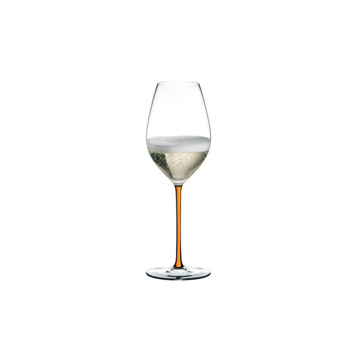 RIEDEL Fatto A Mano Champagner Weinglas - Orange