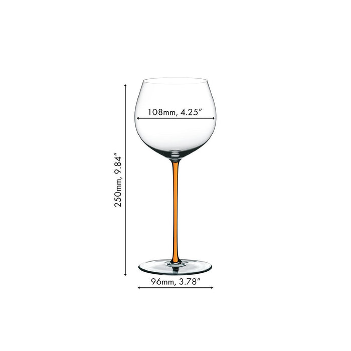 RIEDEL Fatto A Mano Chardonnay (im Fass gereift) - Orange