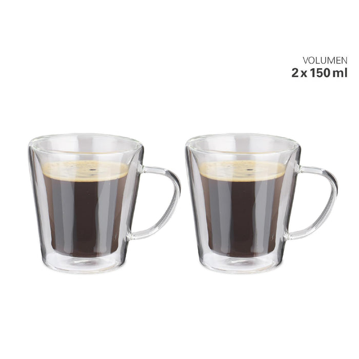 Weis Tassen doppelwandig M 180 ml Set 2