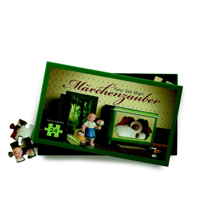 Wendt & Kühn Märchenpuzzle "Rotkäppchen und der Wolf", 24 Teile