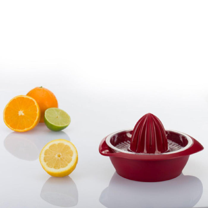 Zitrus- und Orangenpresse »Limetta«, 0,35 l, rot