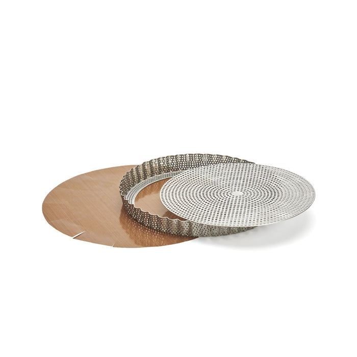 De Buyer GERIFF. TORTENFORM EDELSTAHL PERFOR. 24X2.5 CM
