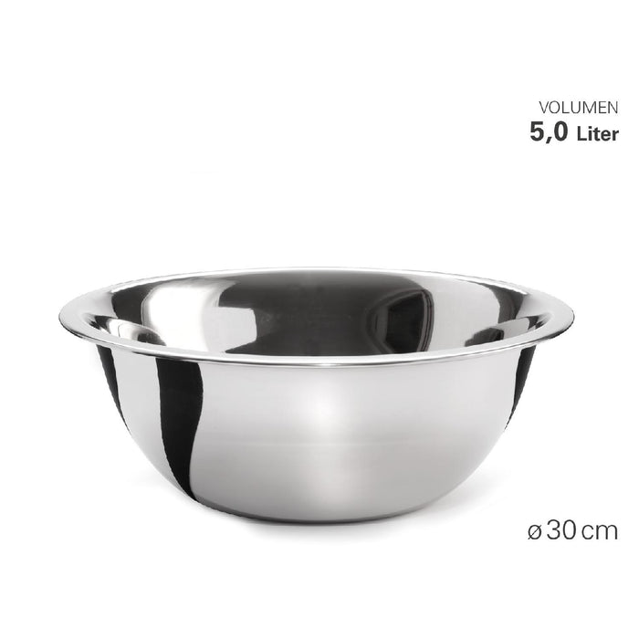 Weis Schüssel "Gastro" aus Edelstahl Ø 30 cm