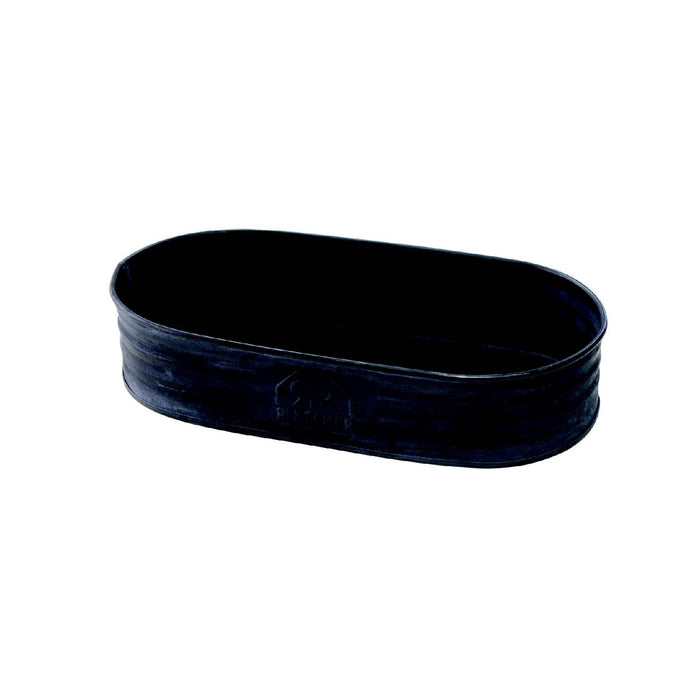 Redecker Bad-Ablageschale, dunkles Metall