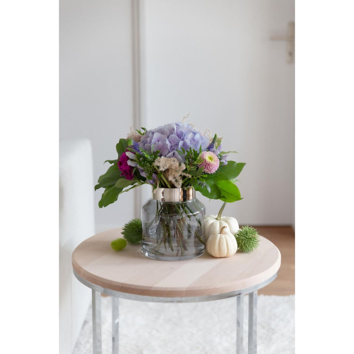 EDZARD Vase Gabi H 19 cm dunkel