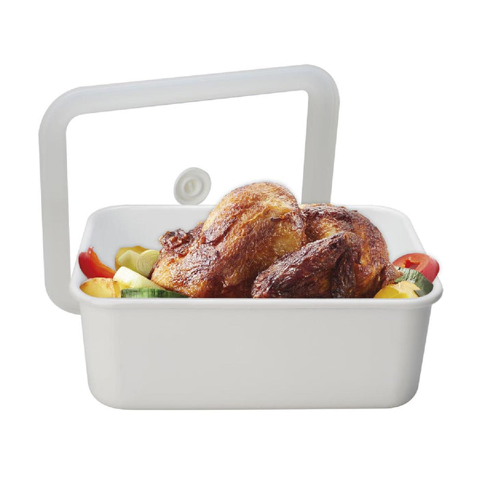 HONEYWARE Vakuum-Emailledose, XL hoch, 2,8L