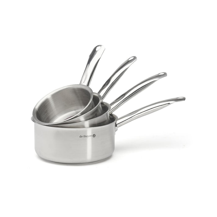 De Buyer 4 STIELKASSEROLLEN 14-16-18-20 CM PRIM APPETY