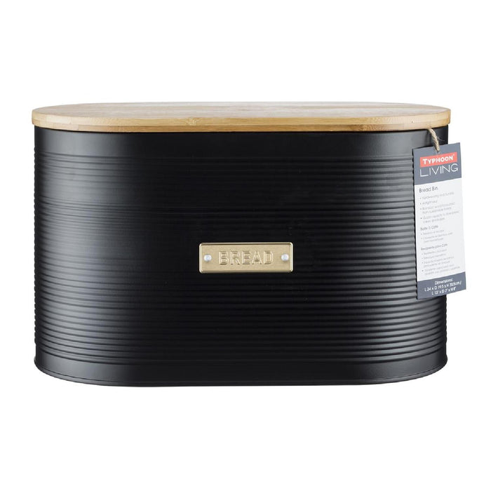 TYPHOON OTTO COLLECTION Brotkasten, schwarz, 10,5 Liter