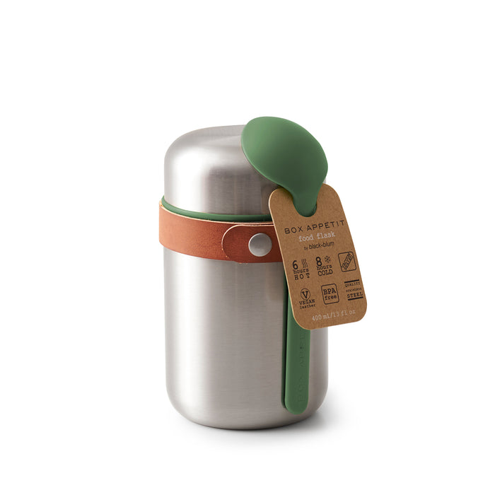 BLACK+BLUM Food Flask, olive, 400 ml