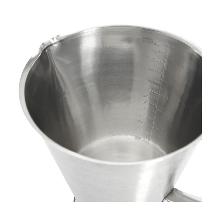 De Buyer MESSBECHER MIT RINGFUß UND AUSGIEßER, Ø 16 CM