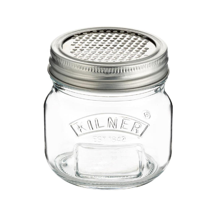 KILNER Feinreibe mit Vorratsglas, 250 ml