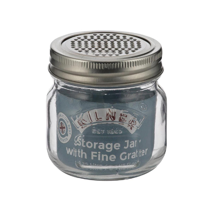 KILNER Feinreibe mit Vorratsglas, 250 ml