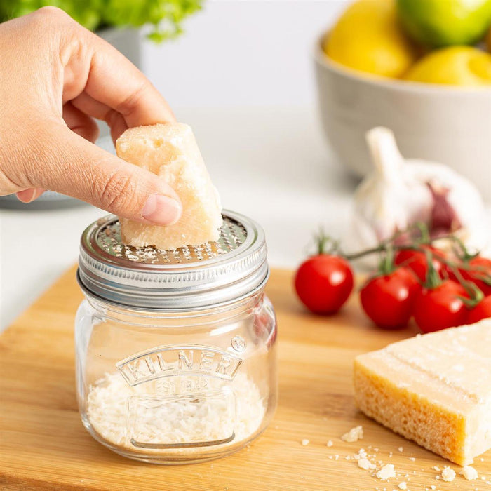 KILNER Feinreibe mit Vorratsglas, 250 ml