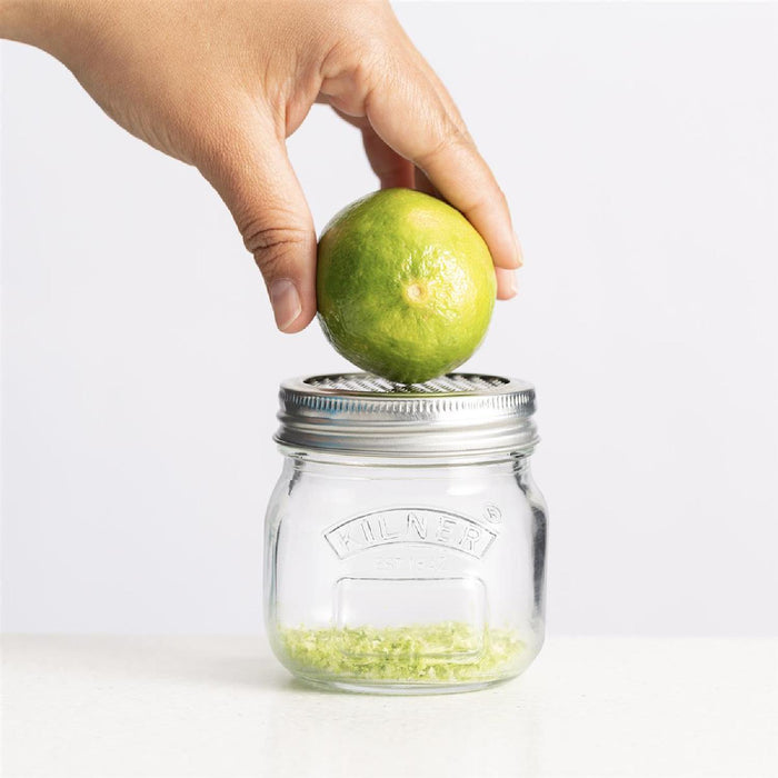 KILNER Feinreibe mit Vorratsglas, 250 ml