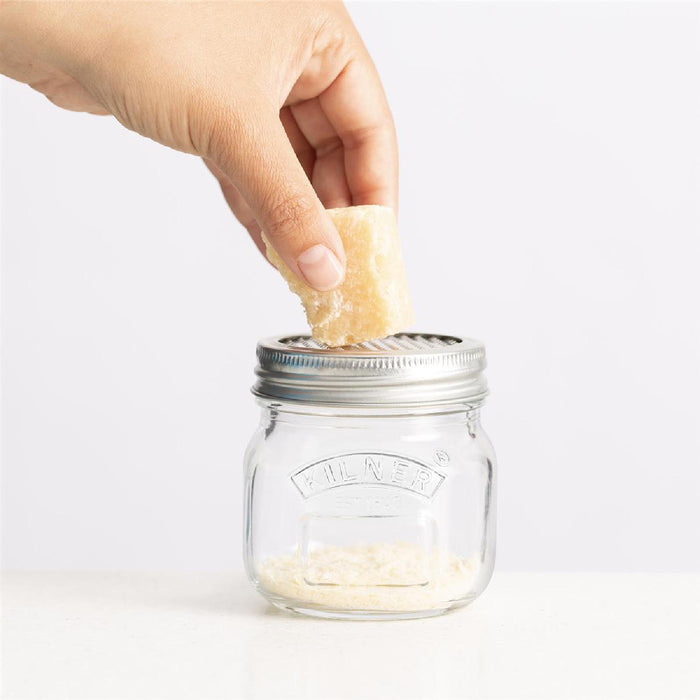 KILNER Feinreibe mit Vorratsglas, 250 ml