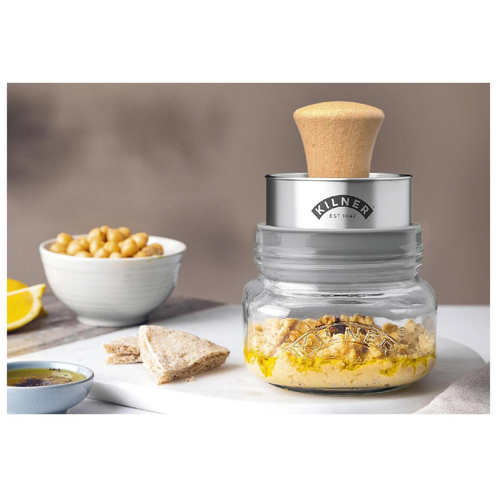 KILNER Gucamole-Set mit Glas, 0,5 Liter