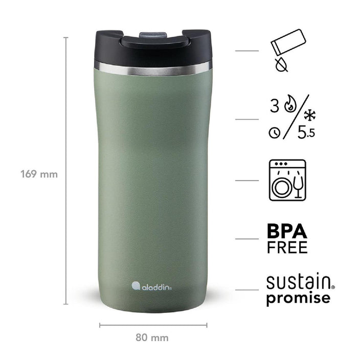 ALADDIN Barista Mocca  0.35L, Salbei-Grün