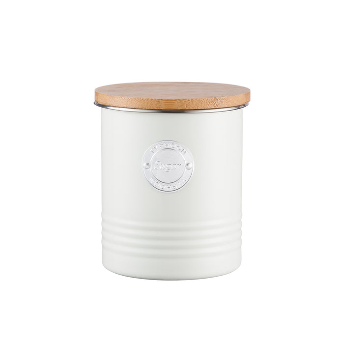 TYPHOON LIVING Vorratsbehälter Zucker, pastellcreme, 1 Liter