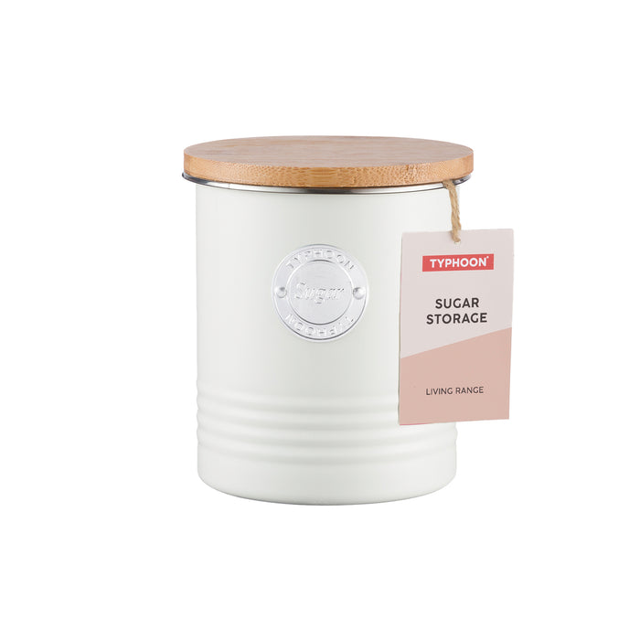 TYPHOON LIVING Vorratsbehälter Zucker, pastellcreme, 1 Liter