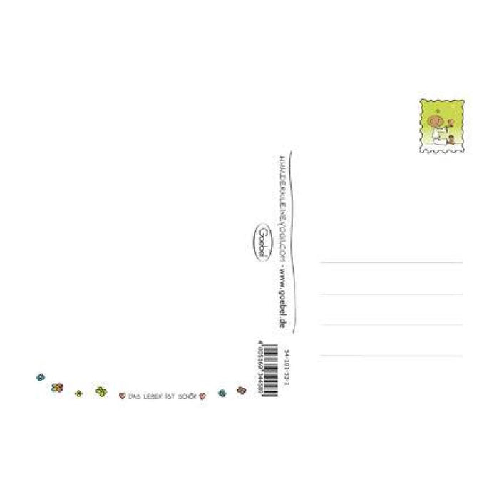 Goebel Postkarten Der kleine Yogi - "Und möge die Liebe mit..." - Postkarte