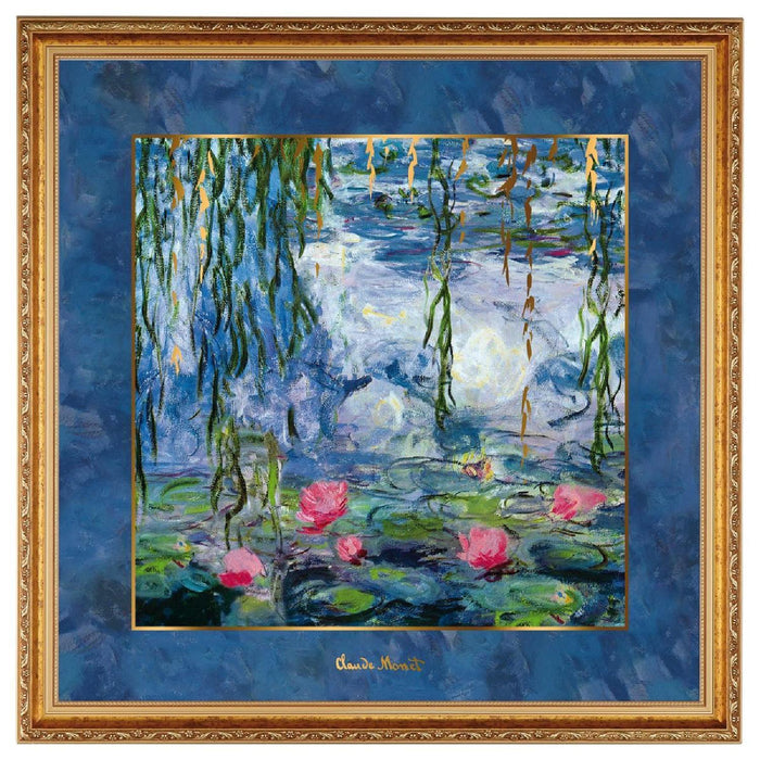 Goebel Claude Monet - "Seerosen mit Weide" Wandbild
