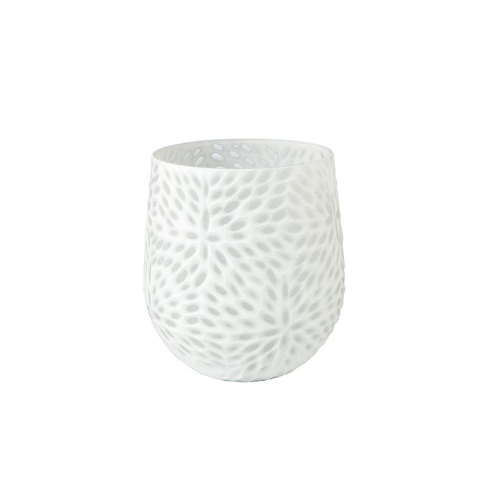 Goebel White Carved Vase