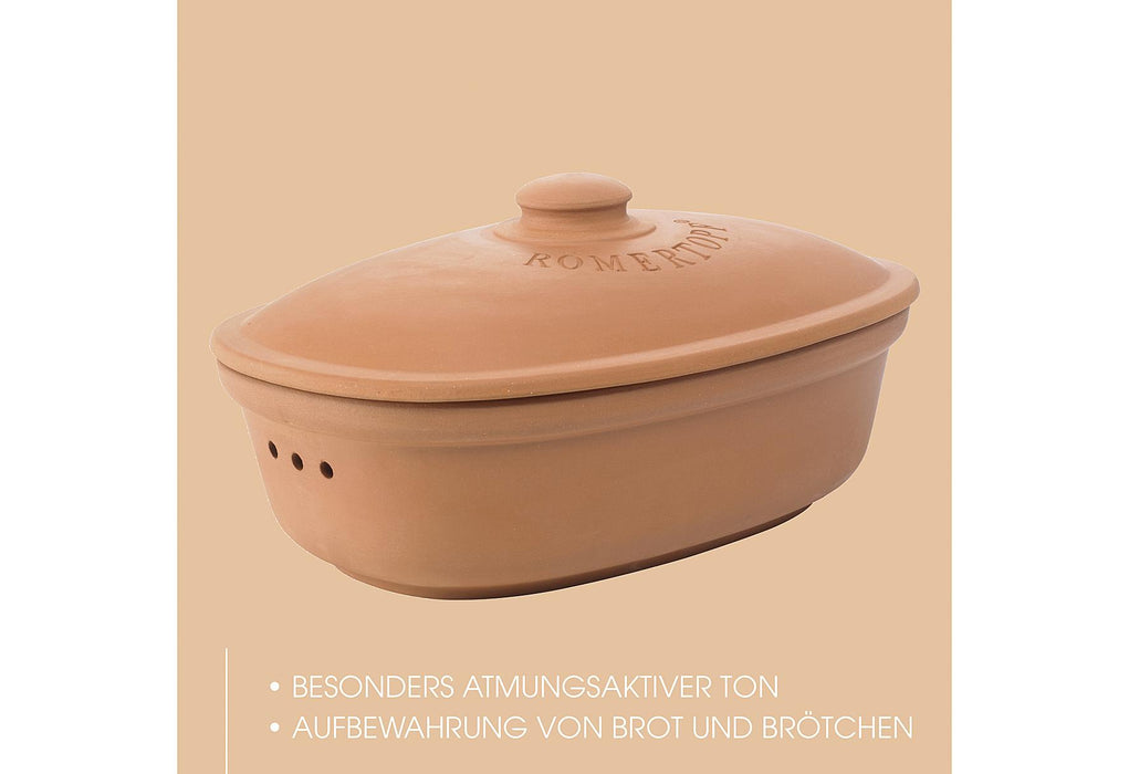Brot-Frische-Topf oval terracota Römertopf "MEDI"