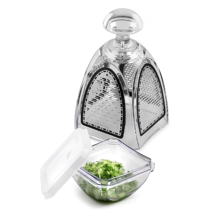 Weis Vierkantreibe mit Behälter, transparent, 26 cm