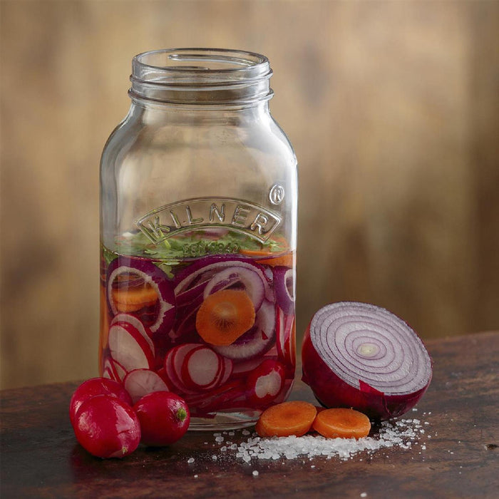 KILNER Fermentier-Set, 2 Gläser á 1 Liter