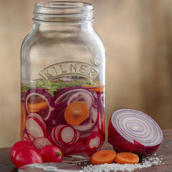 KILNER Fermentier-Set, 2 Gläser á 1 Liter
