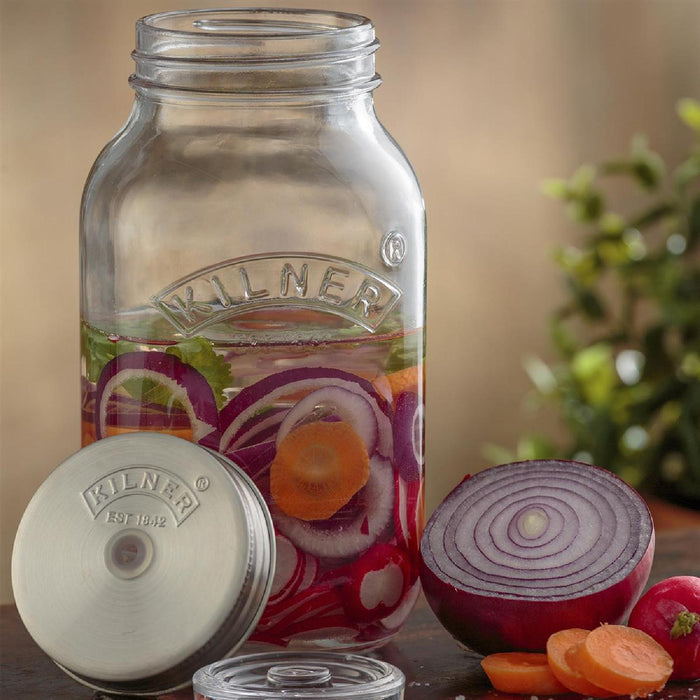 KILNER Fermentier-Set, 2 Gläser á 1 Liter