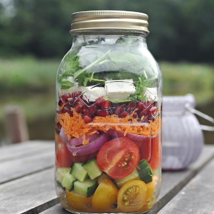 KILNER Einmachglas mit Schraubverschluss, 1 Liter