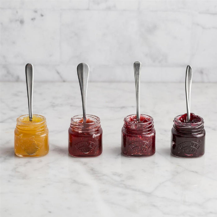 KILNER 4 Mini Marmeladengläser im Set á 55 ml