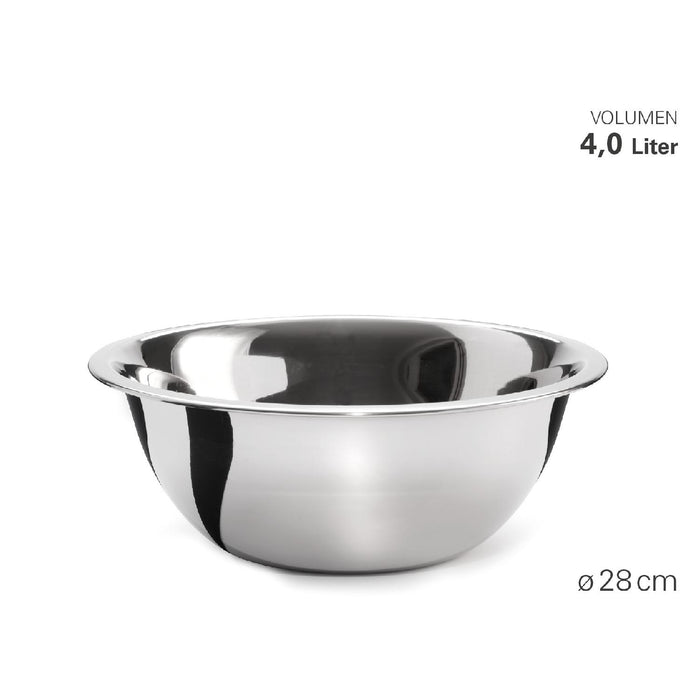 Weis Schüssel "Gastro" aus Edelstahl Ø 28 cm