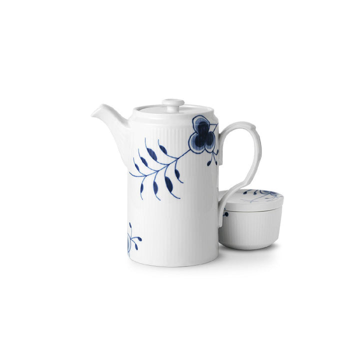 Royal Copenhagen Blue Fluted Mega Kanne mit Deckel 1,1l