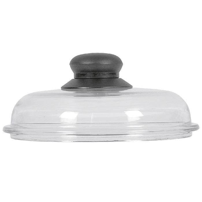 Glasdeckel 16cm m.Knopf