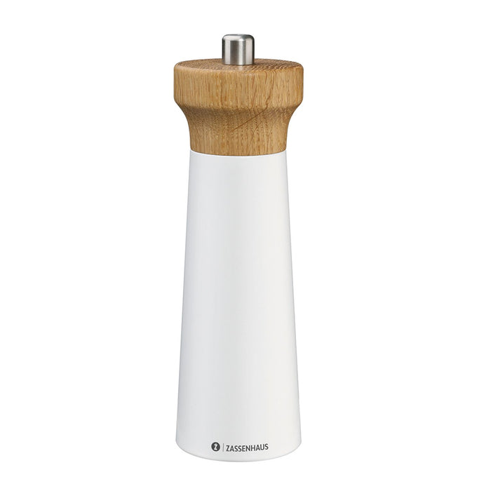 Zassenhaus Salzmühle WESTERLAND 18 cm weiß/Eiche